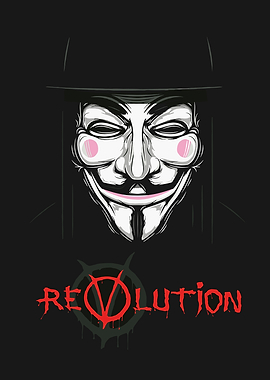 V for Vendetta Revolution Mask