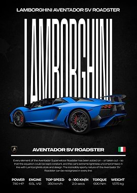 Lamborghini Aventador SV Roadster