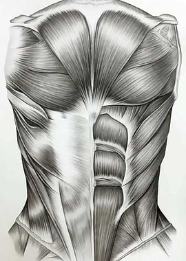 Human Back Muscles