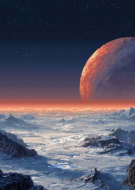 Eventide on the Glacial Frontier