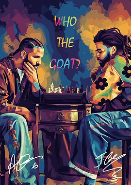 Drake and J. Cole Play Chess