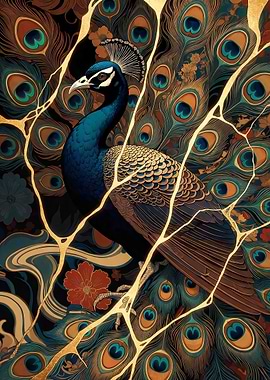 Kintsugi Peacock