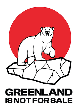 Polar Bear on Iceberg with Red Sun