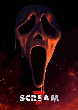 Scream 7 Ghostface Mask