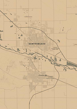 Scottsbluff and Gering, Nebraska