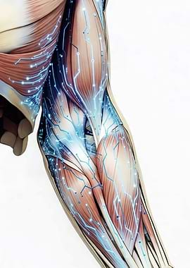 Arm with Cybernetic Circuits