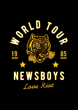 Newsboys World Tour Tiger Graphic