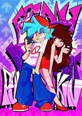 Friday Night Funkin' Boyfriend and Girlfriend