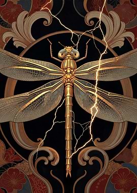 Kintsugi Dragonfly