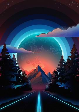 Cosmic Road to Mountains
