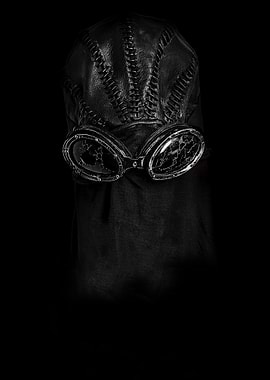 Gothic Plague Doctor Mask and Goggles