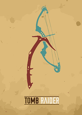 Tomb Raider Bow and Ice Axe