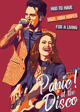 Panic! At The Disco Illustration