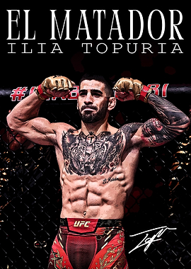 Ilia Topuria 'El Matador' UFC Fighter