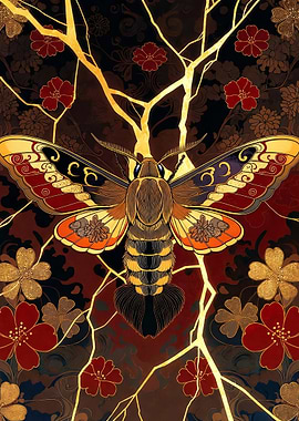 Kintsugi Moth