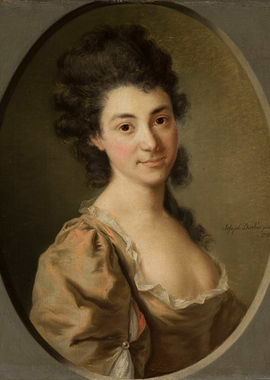 Portrait of a Woman in a Gown