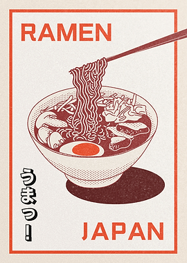Ramen Japan Poster