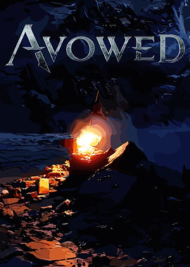 Avowed Game Title Art