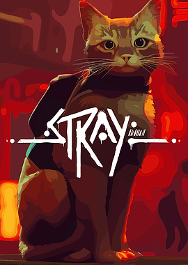 Stray Cat Video Game Poster