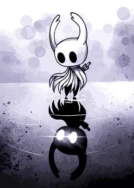 Hollow Knight Character Reflection