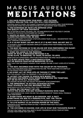 Marcus Aurelius Meditations Quotes