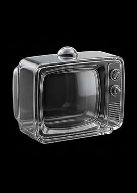 Transparent Retro Television