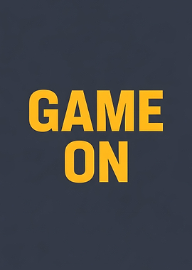 Game On Text Art