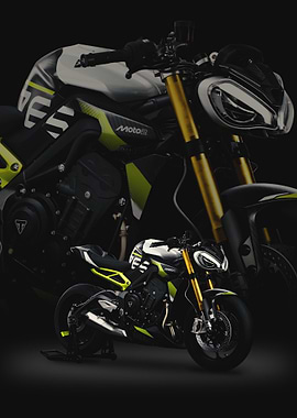 Triumph street Motorcycle