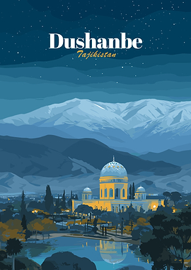 Dushanbe Tajikistan Cityscape
