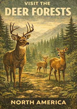 Visit the Deer Forests of North America
