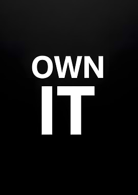 Own It Text Art