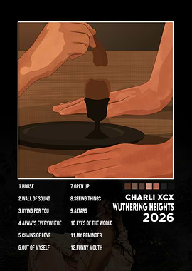 Charli XCX Wuthering Heights Album Art