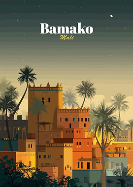 Bamako Mali Cityscape