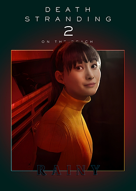 Death Stranding 2 Rainy Poster