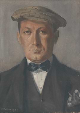 Portrait of a Man in a Flat Cap