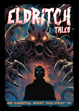 Eldritch Tales Creepy Stories For Horror Fans Comic Book Style