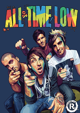 All Time Low Band Portrait