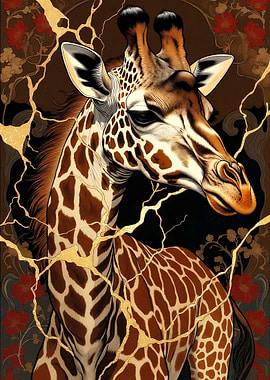 Kintsugi Giraffe