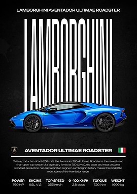 Lamborghini Aventador Ultimae Roadster