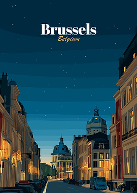 Brussels at Night