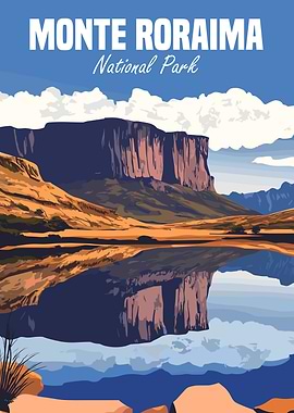 Monte Roraima National Park Poster