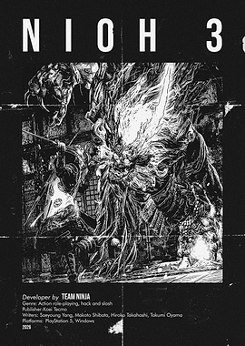 Nioh 3 Game Poster