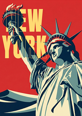 Statue of Liberty New York Poster