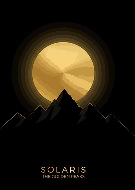 Solaris The Golden Peaks Poster
