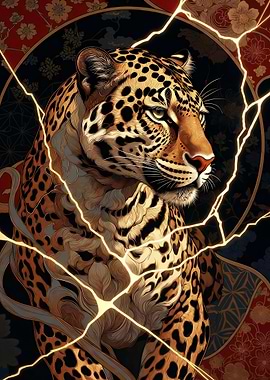 Kintsugi Leopard