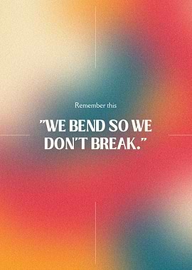 Inspirational Quote on Gradient Background