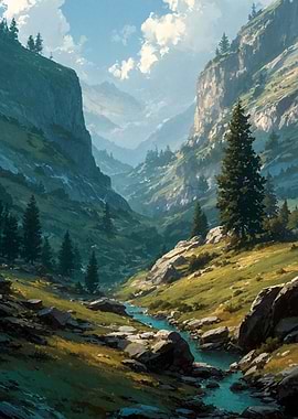 Mountain Valley Stream