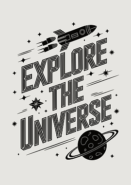 Explore the Universe Rocket Planet