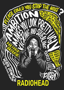 Radiohead 'Creep' Inspired Artwork