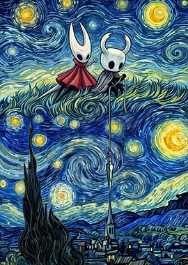 Hollow Knight Starry Night